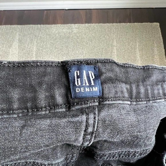 GAP True Skinny Sculpting Jeans Black Wash Mid Rise Stretch Denim Women's 33 - Picture 5 of 7